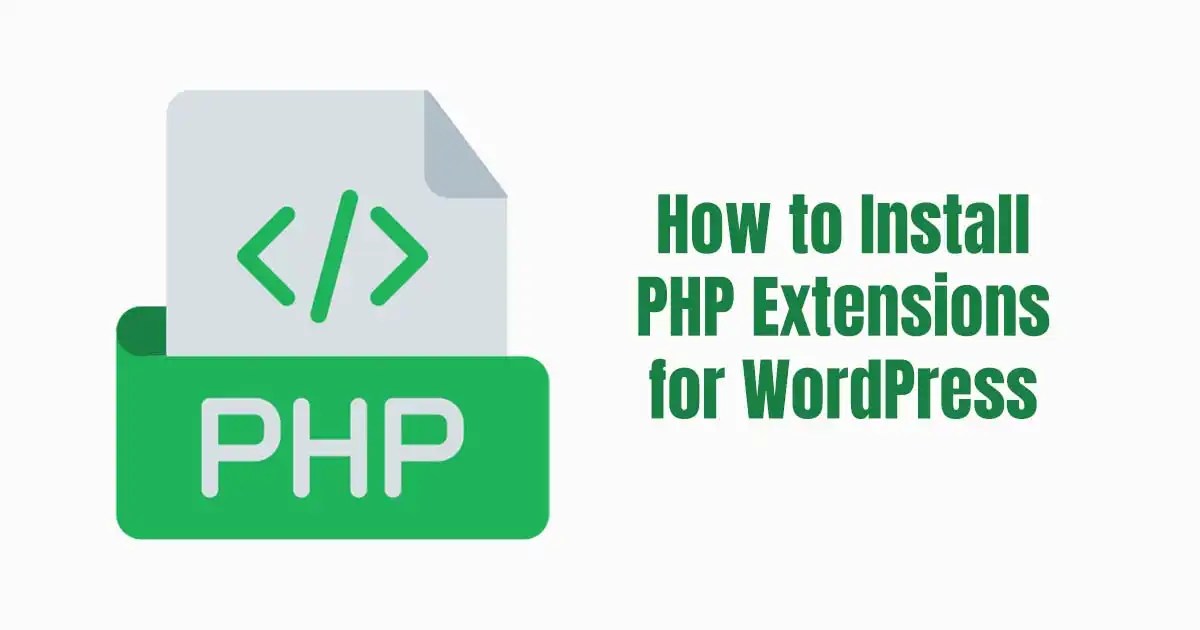 How to Install PHP Extensions for WordPress 3 Easy Steps site Vidya