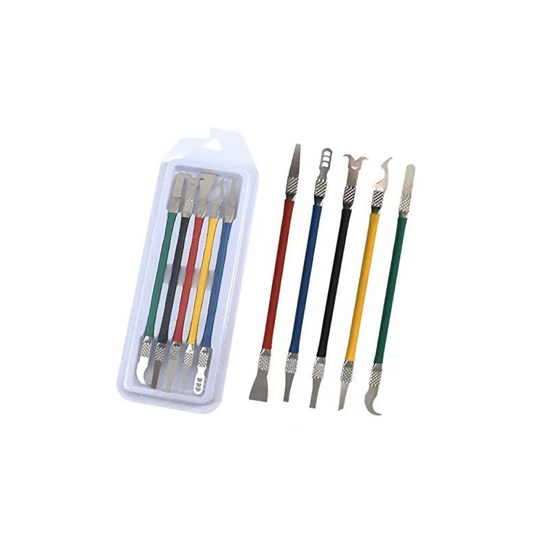 OPENING TOOLS 5IN1 CPU IC Electronic Components Degumming Crowbar Tools