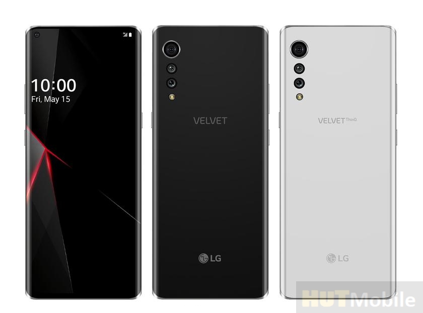 The LG Velvet 5G is seen in an official video showing its full
