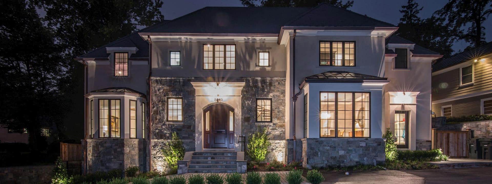 Custom Home in NW DC Harbor Builders Washington DC & Maryland