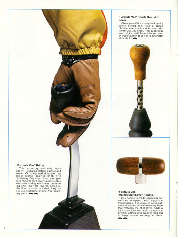 Aircooled Accessories 1972 VW Accessories Catalog