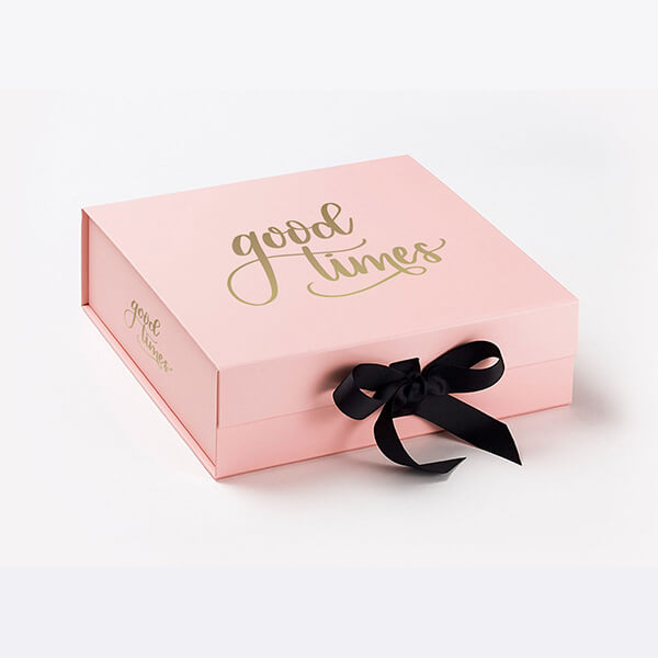 Custom Rigid Gift Boxes With Ribbon WeCustomBoxes