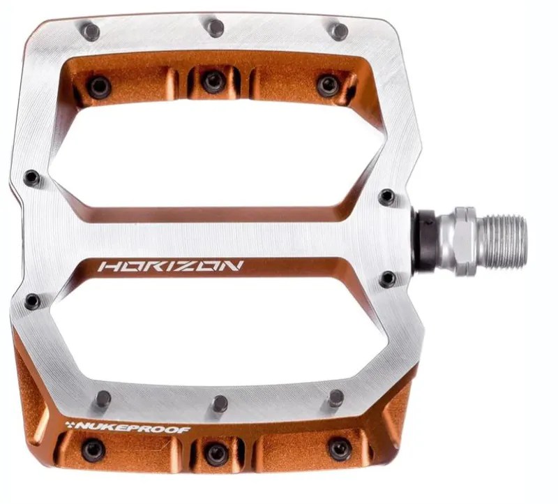 Nukeproof Horizon Pro DH Flat Pedals Copper