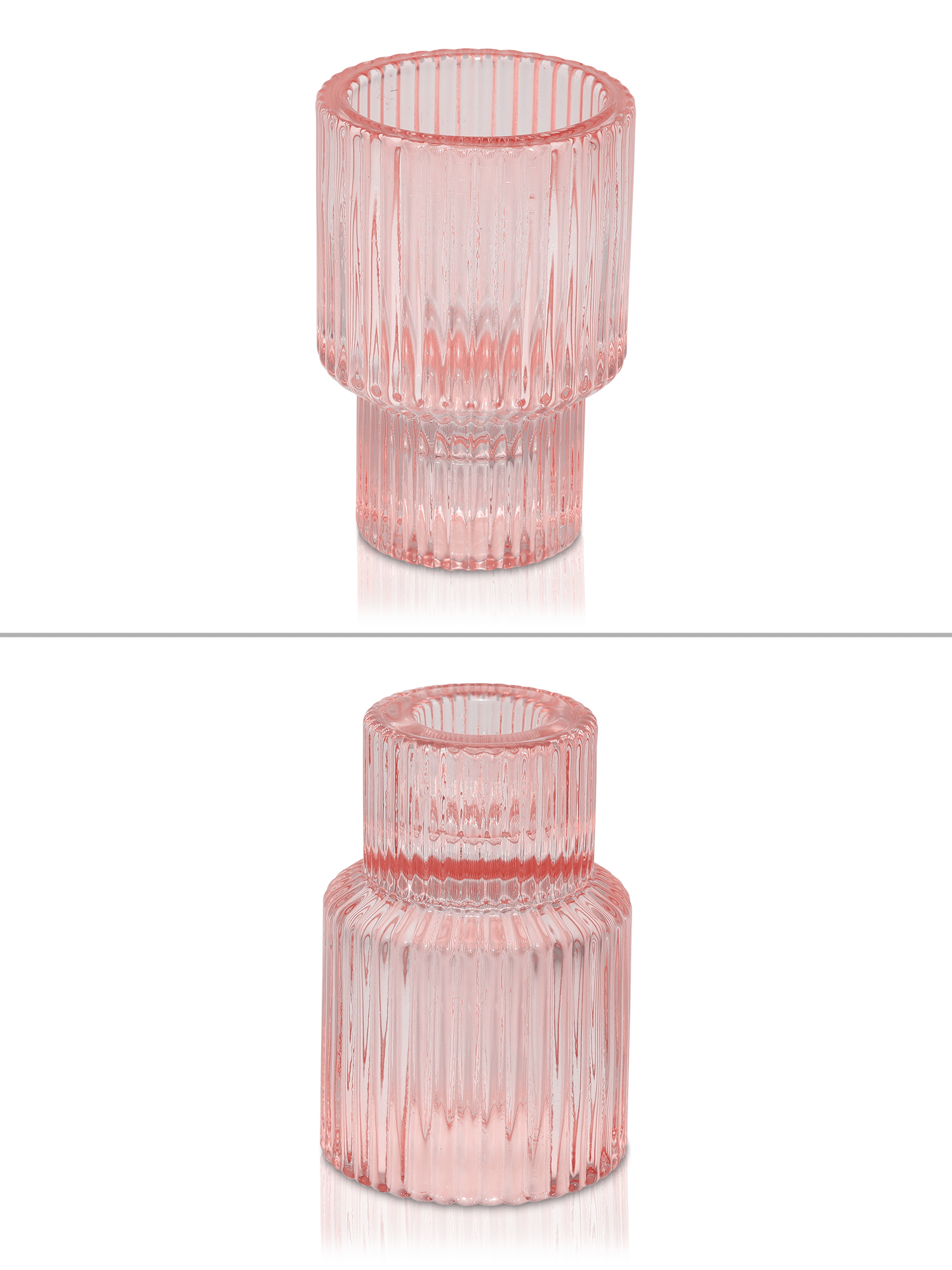 Rose Gold Candlestick Holders The Wedding + Event Creators