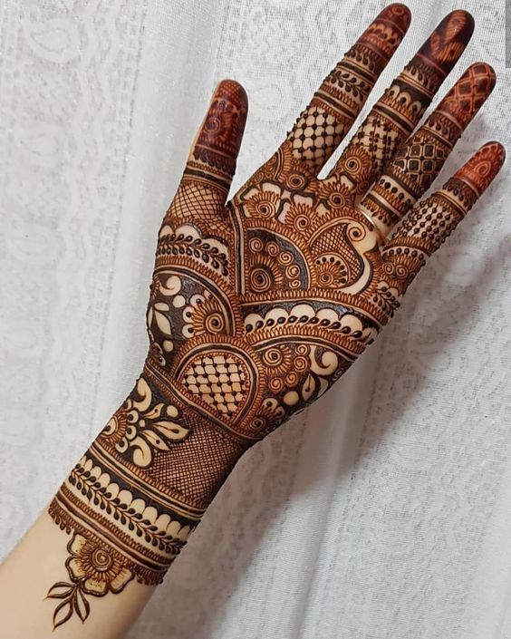 18+ Best Hyderabadi Mehndi designs Images You Should Try in 2020