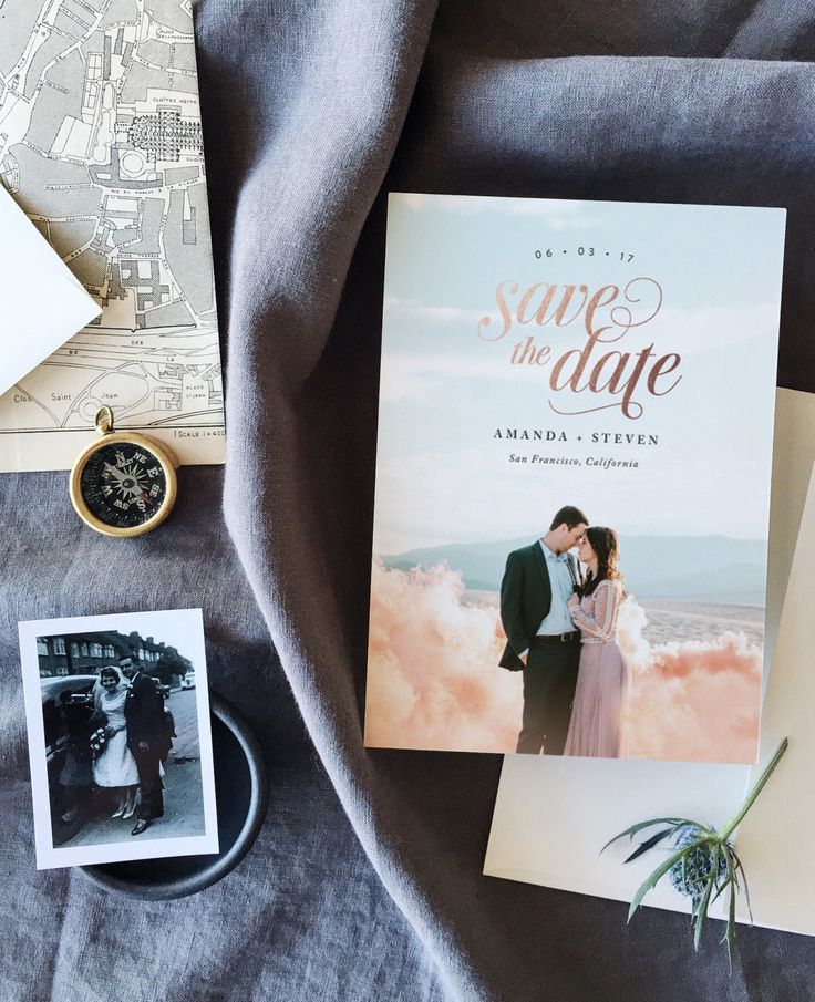 Super Stylish Save The Dates From Minted