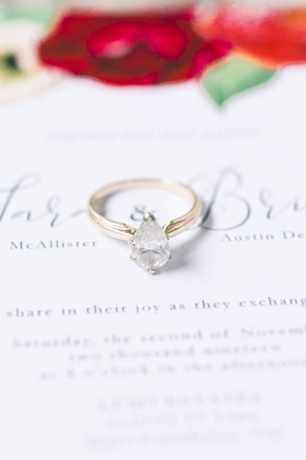 Boho Romance Winter Wedding Inspiration in Blush and Red