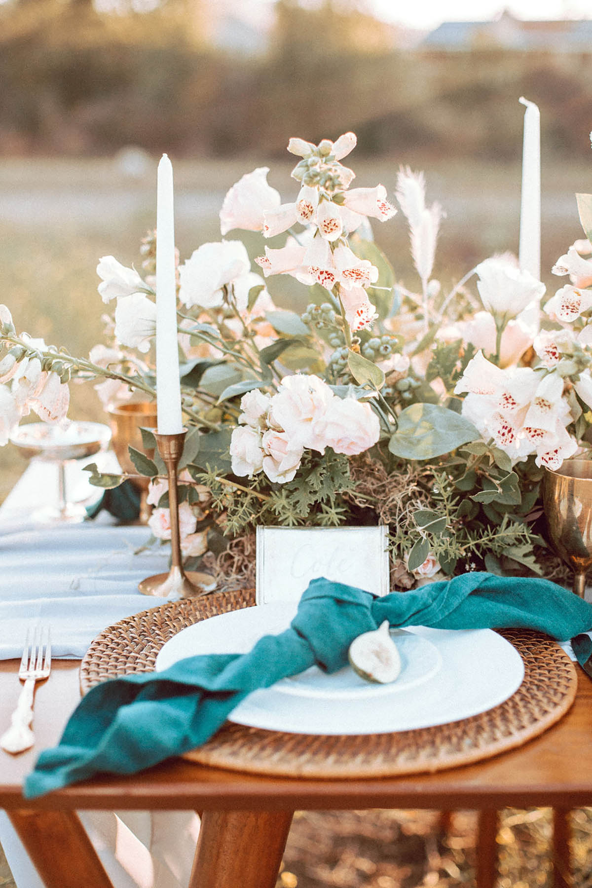 Sun Soaked Micro Wedding at the Family Estate