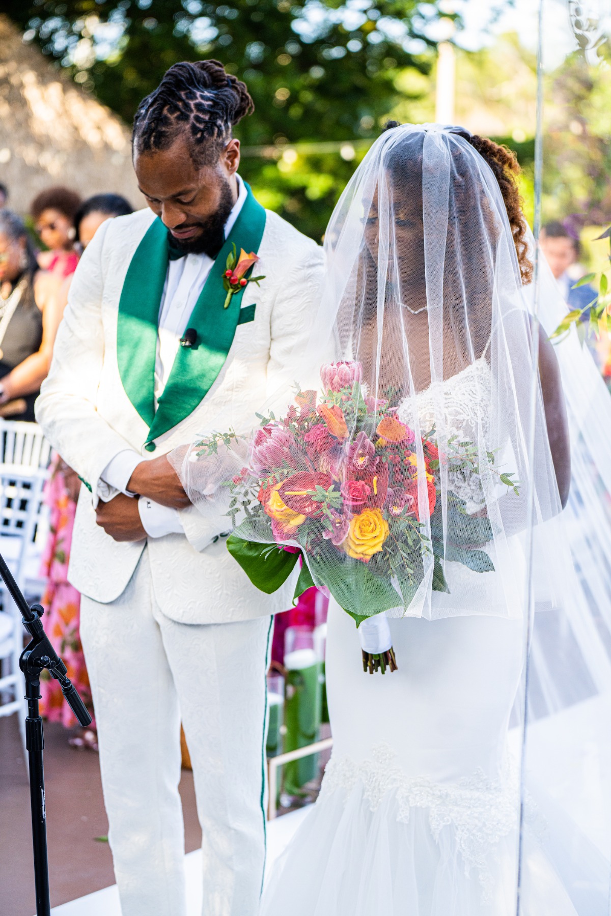 Colorful CaribbeanInspired Wedding