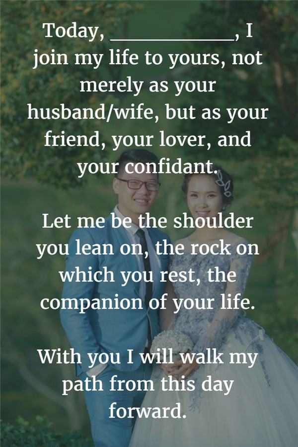 22 Examples About How to Write Personalized Wedding Vows Page 2