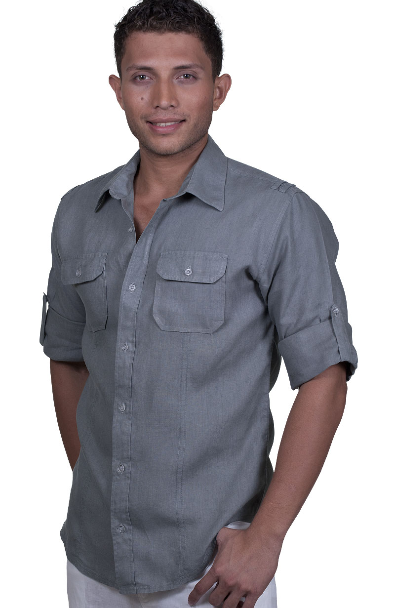 Tulum Italian Mens Linen Shirts Wedding Tropics