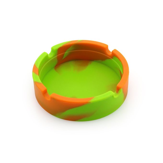 Luminous Silicone Ashtray Mixed Color Weed Grinder