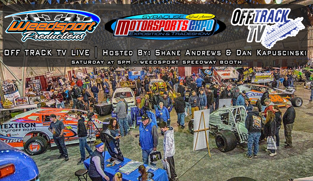 Off Track TV LIVE Coming to Syracuse Motorsports Expo on Saturday