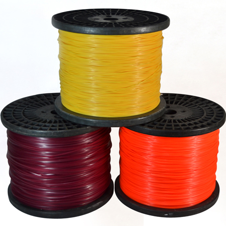 Twisted trimmer line Spool packaging 2.4mm or .095-Inch - Xiamen Huaju