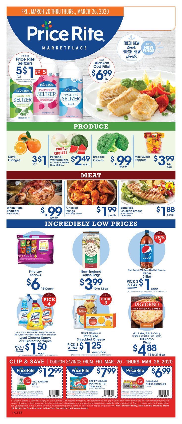 Price Rite Weekly Ad Mar 20 Mar 26, 2020