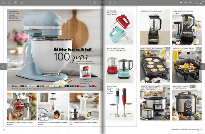 Belk Bridal Registry Book