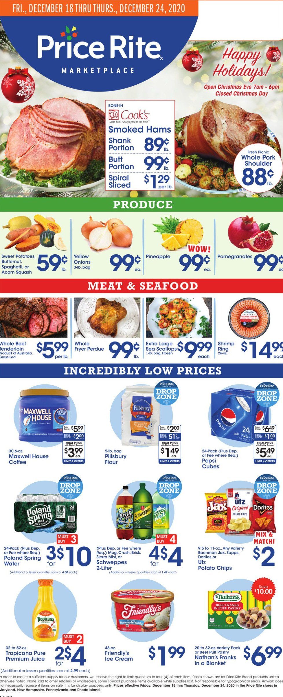 Price Rite Weekly Ad Dec 18 Dec 24, 2020