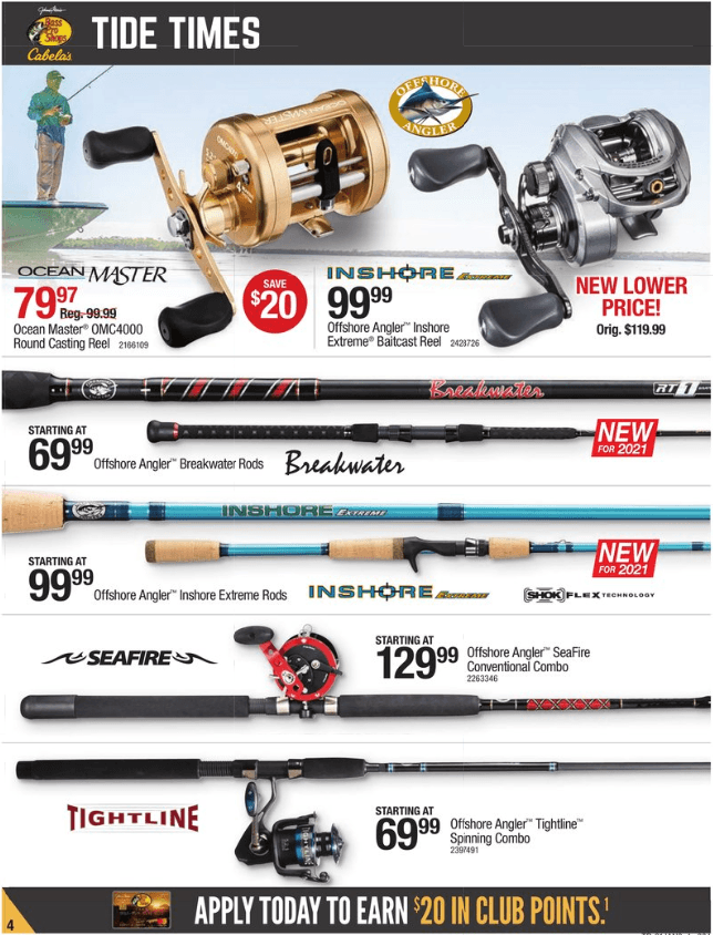 Cabela's Fishing Sale Jan 21 Feb 10, 2021
