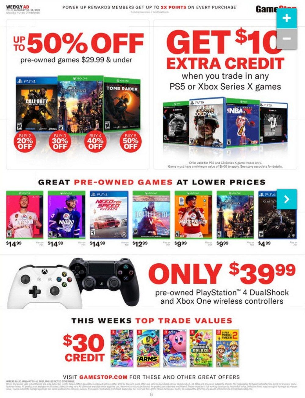 GameStop Weekly Ad Jan 10 Jan 16, 2021
