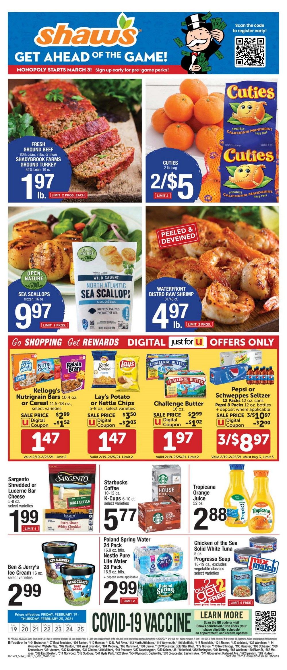 Shaw's Weekly Ad Feb 19 Feb 25, 2021