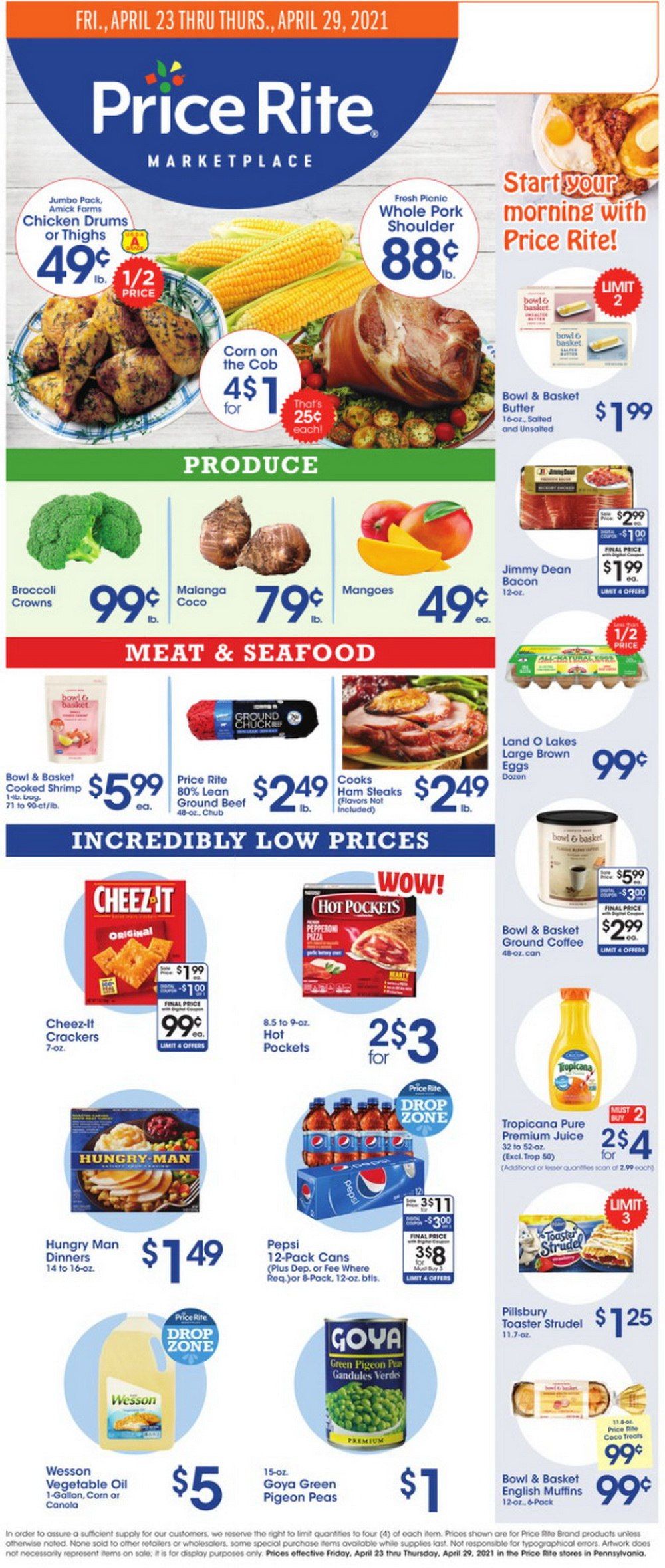 Price Rite Weekly Ad Apr 23 Apr 29, 2021