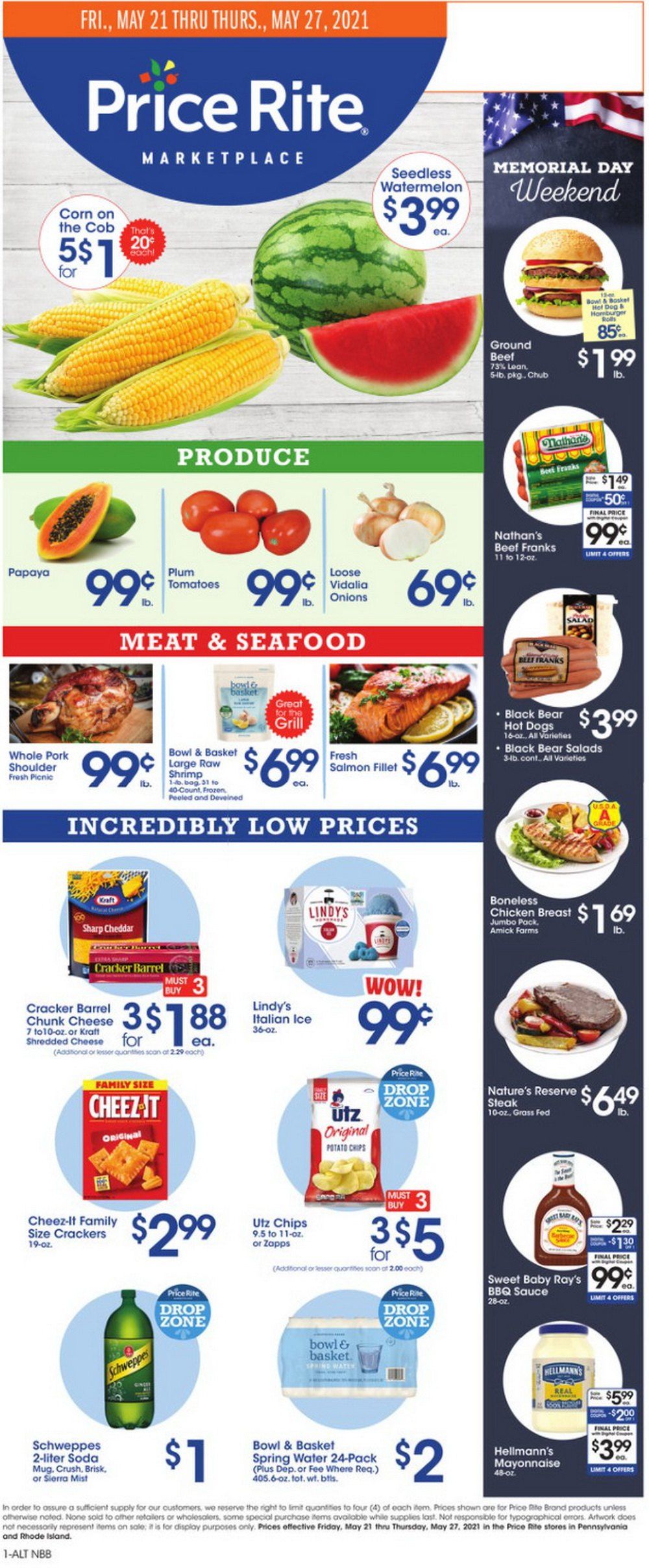 Price Rite Weekly Ad May 21 May 27, 2021