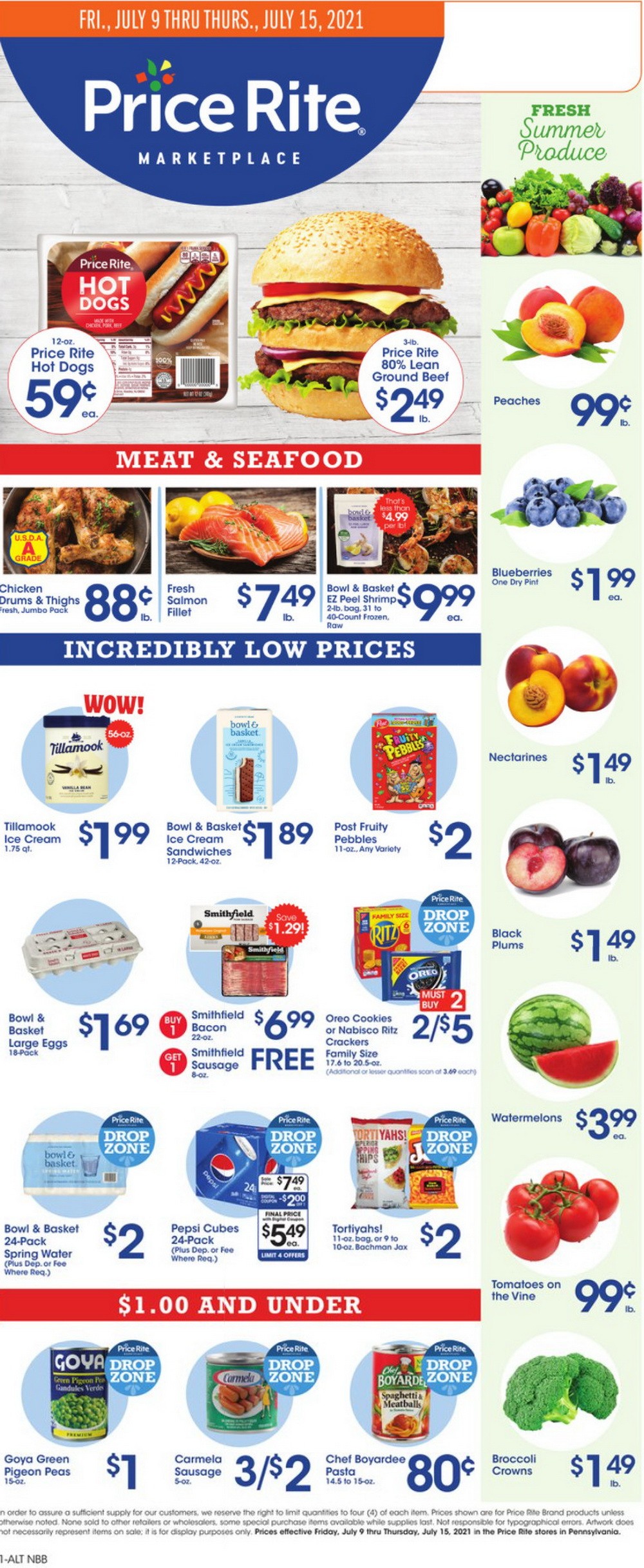 Price Rite Weekly Ad July 09 July 15, 2021