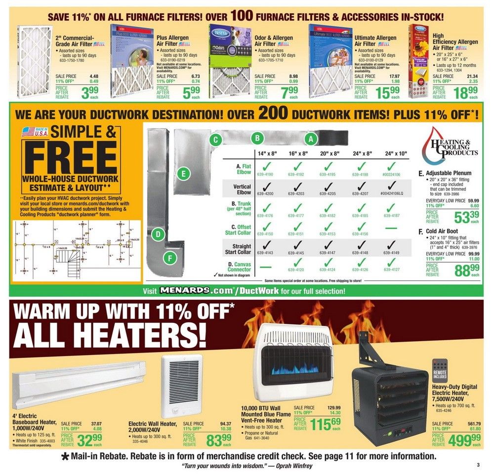 Menards Weekly Ad Sep 09 Sep 18, 2021