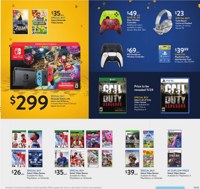 Walmart Black Friday Sale Nov 22 Nov 28, 2021