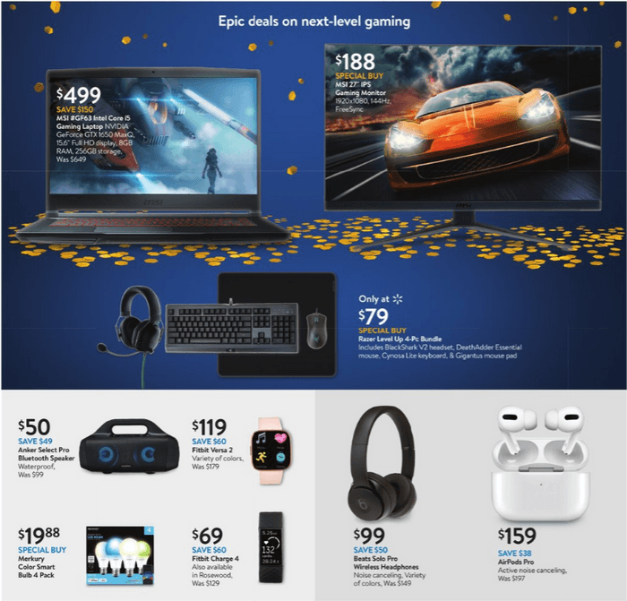 Walmart Black Friday Sale Nov 22 Nov 28, 2021