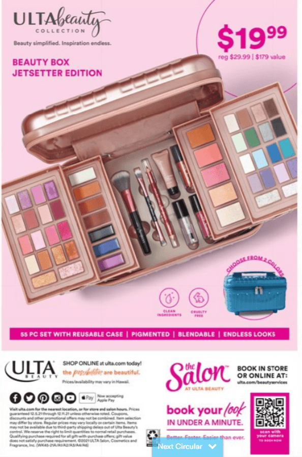 Ulta Beauty Weekly Ad Dec 05 Dec 11, 2021