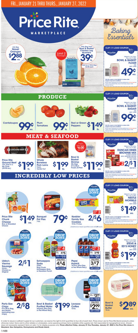Price Rite Weekly Ad Jan 21 Jan 27, 2022