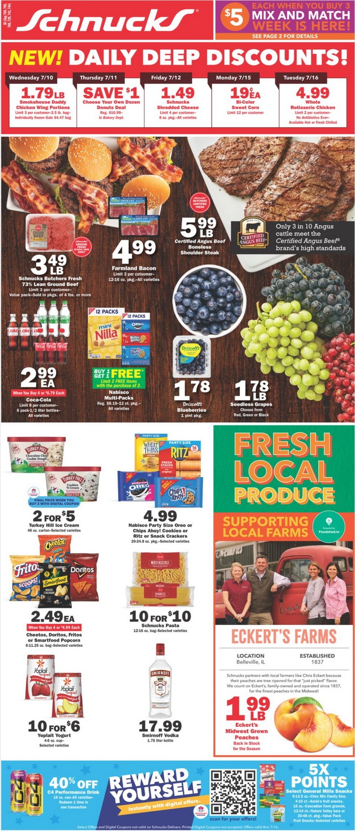 Schnucks Weekly Ad July 10 July 16, 2024