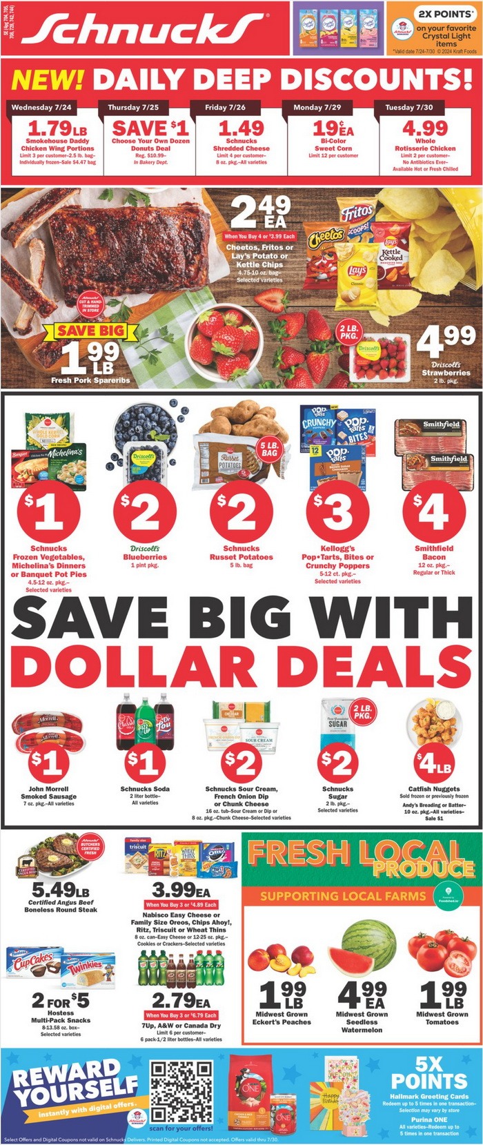 Schnucks Weekly Ad July 24 July 30, 2024