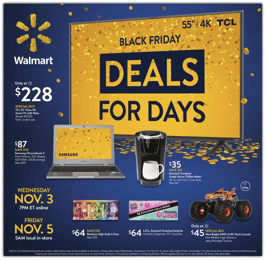 Walmart Black Friday Sale Ad 2022 Event 1