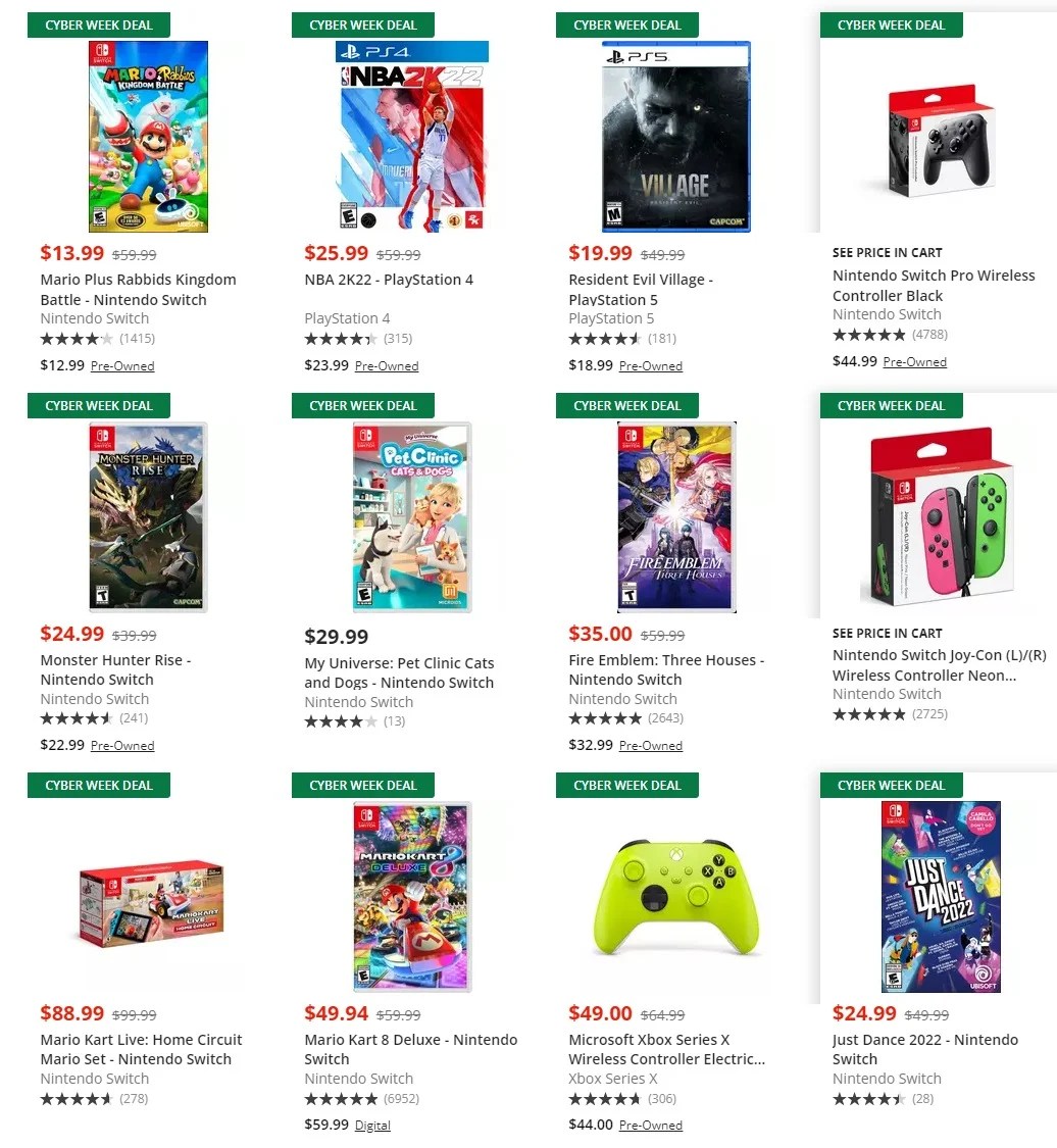 GameStop Cyber Monday Deals 2023