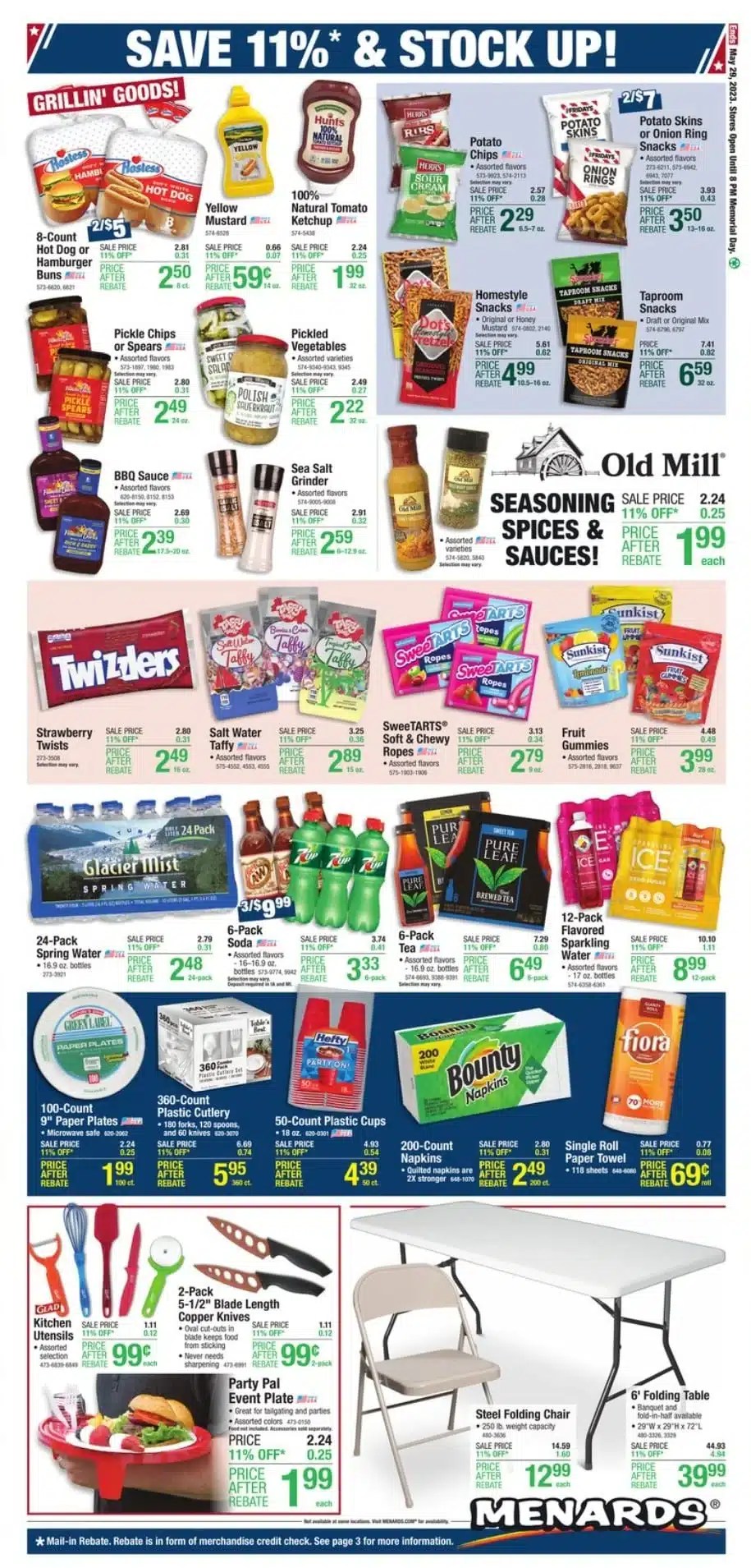 Menards Memorial Day Sale Ad 2023