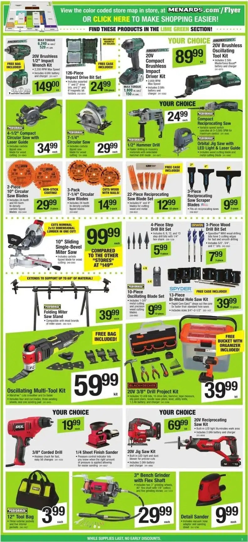 Menards Black Friday Ad Sale 2023