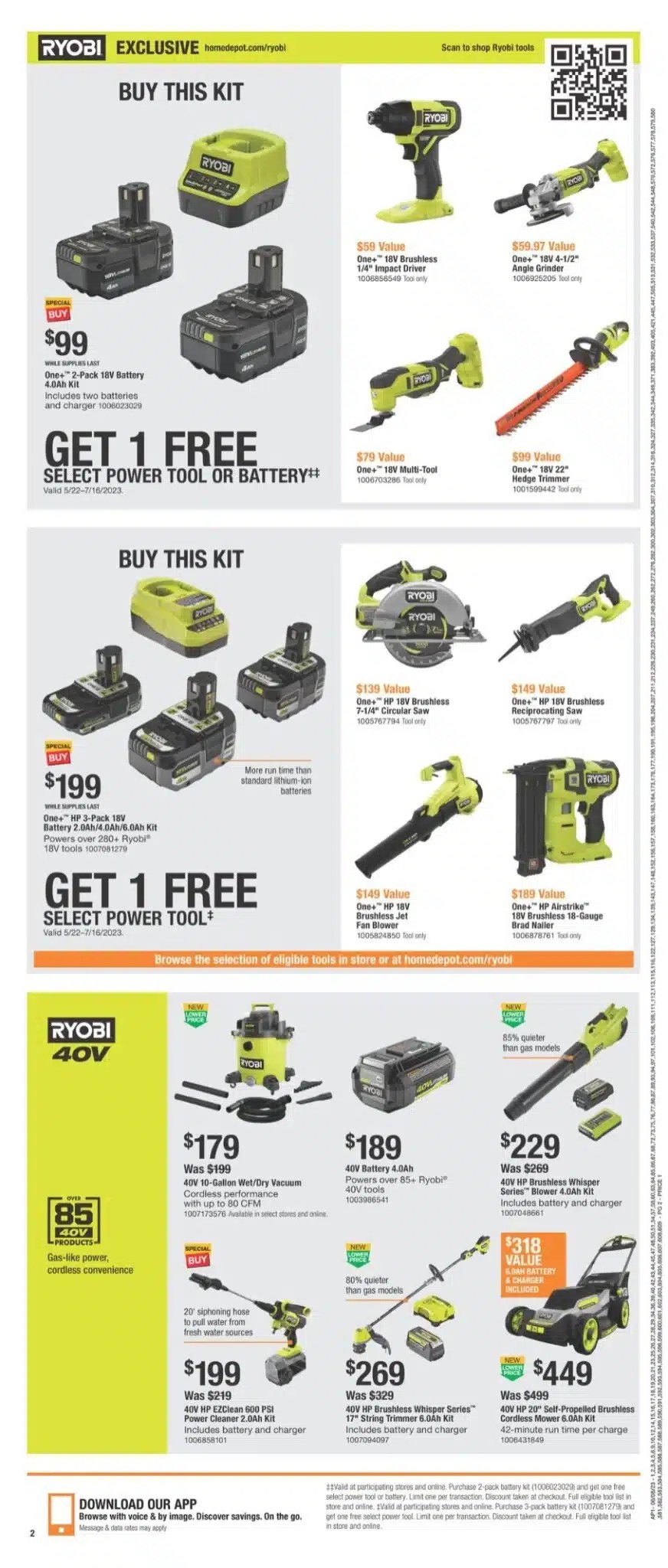 Home Depot Father's Day Sale 2023
