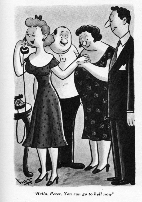 Mankoff makes a sophisticated, gentlemanly landing Comic Strip of the