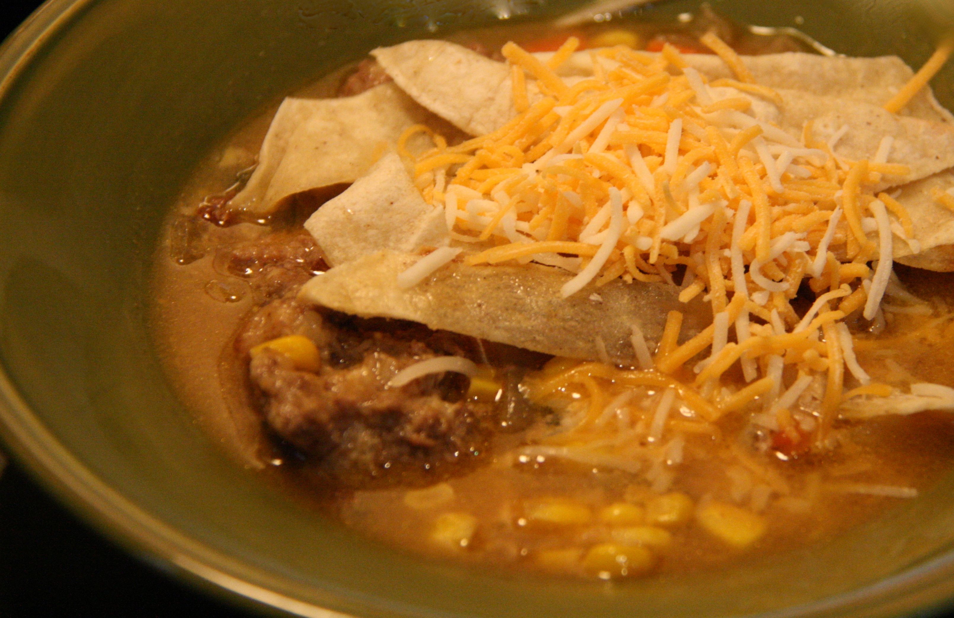 Cold Weather Cooking Tortilla Meatball Soup Weeknight Gourmet