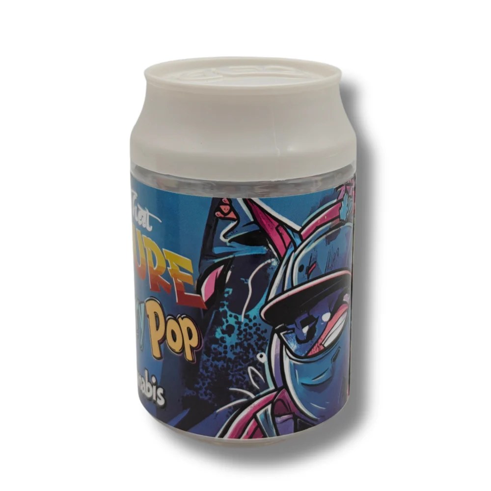 SODA CAN BLUEBERRY 3.5g FLOWER JAR