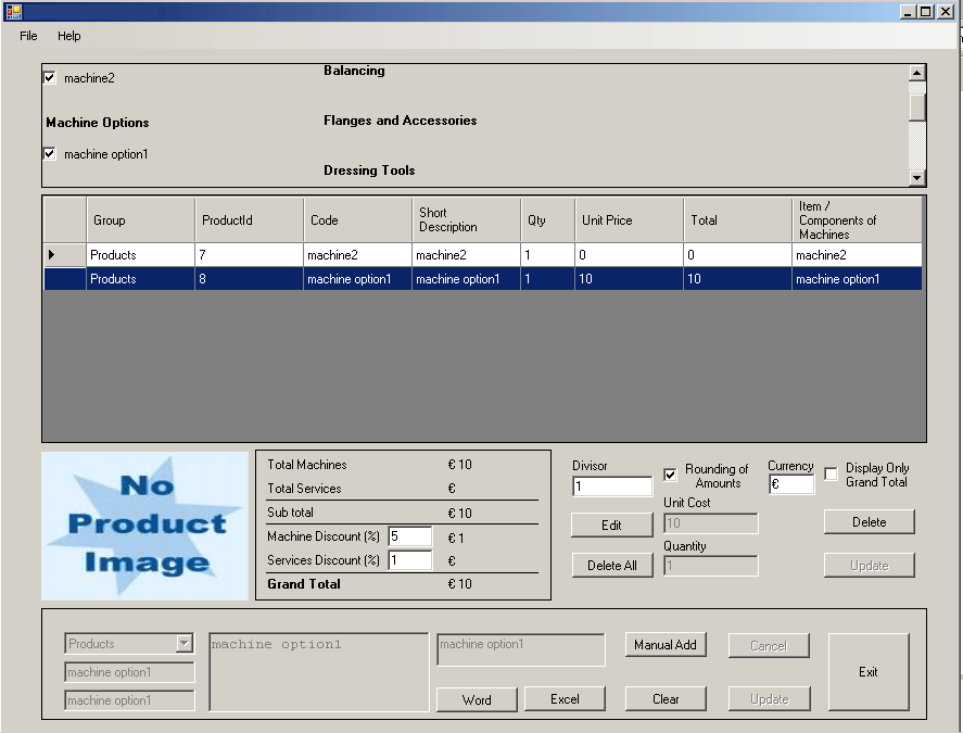 Quotation Generator Wee Software Programming Services