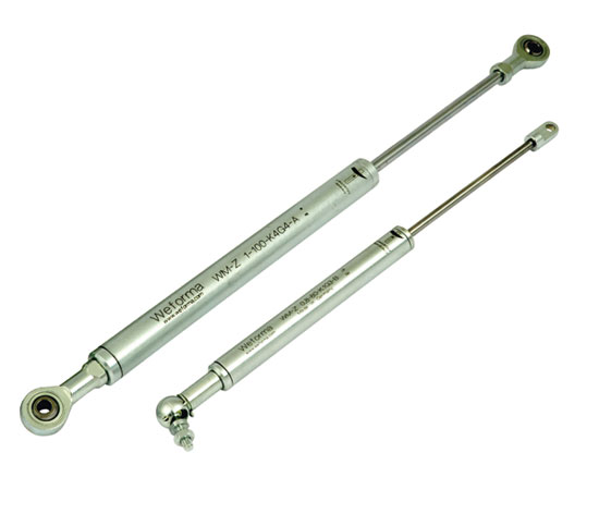 Deceleratin Cylinder with flexibility relating to Stroke and