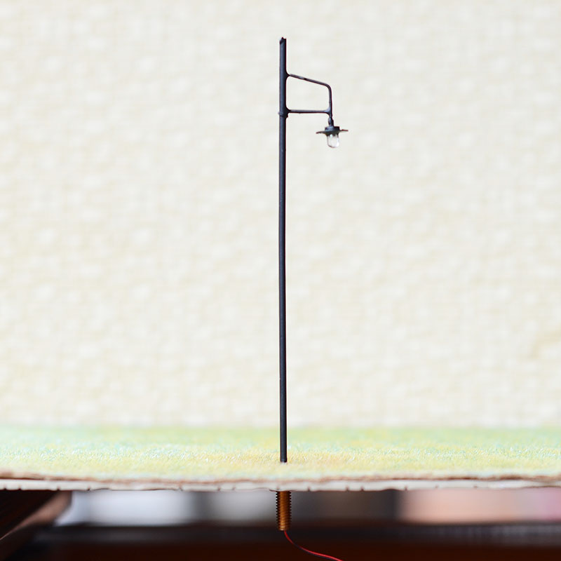 5 x HO scale LED street light model train railroad station yard lamp post SL42B eBay