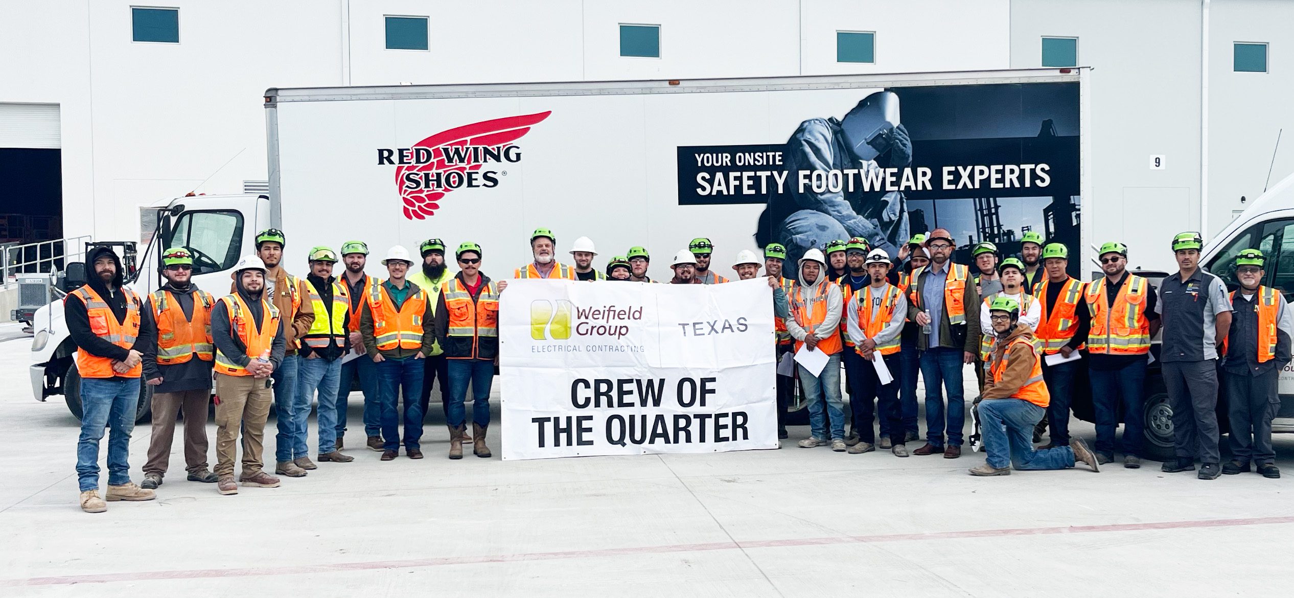 WEIFIELD TEXAS Q42023 CREW OF THE QUARTER TEMPLE DISTRIBUTION (TEM