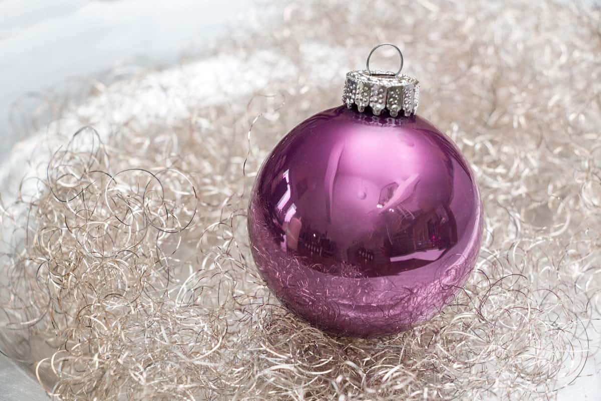 Weihnachtskugeln Lila Weihnachtskugeln