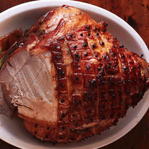 OrangeRum Glazed Fresh Ham