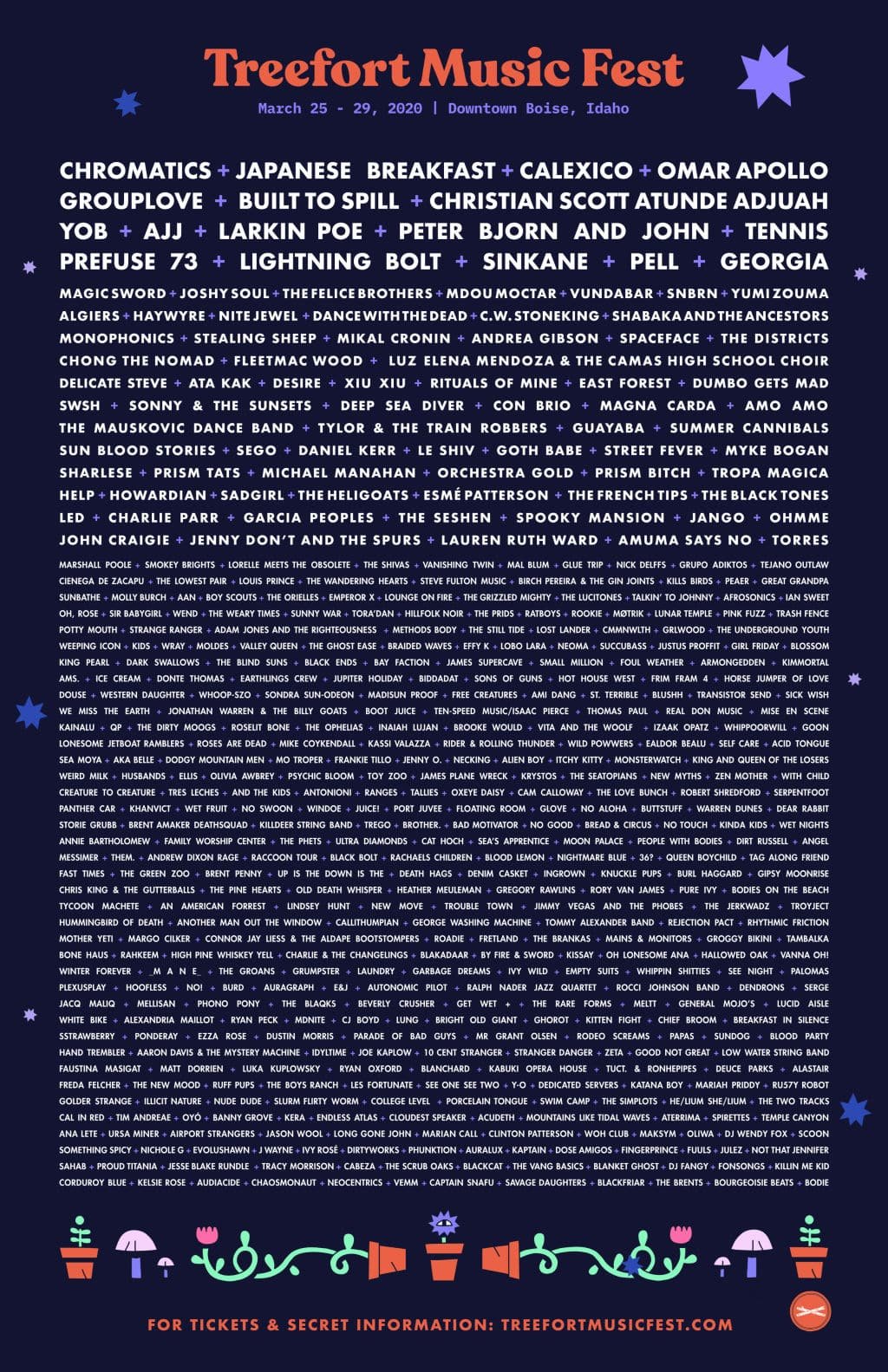 Treefort 2024 Schedule Treefort Music Fest A Guide for Beginners and Festival Vets