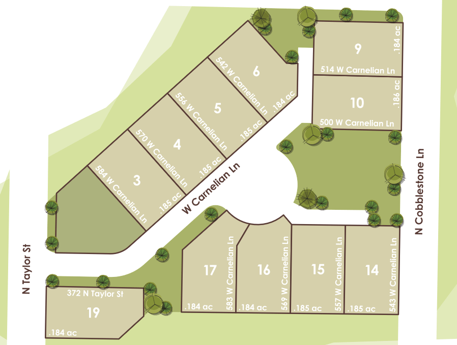 Feldspar Subdivision Eagle Idaho New Homes for Sale
